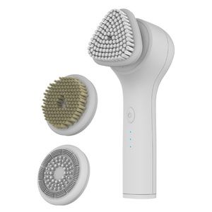 SKN by Conair Daily Glow Kit Sonic Trio Facial Brush (White) Brand New In Box